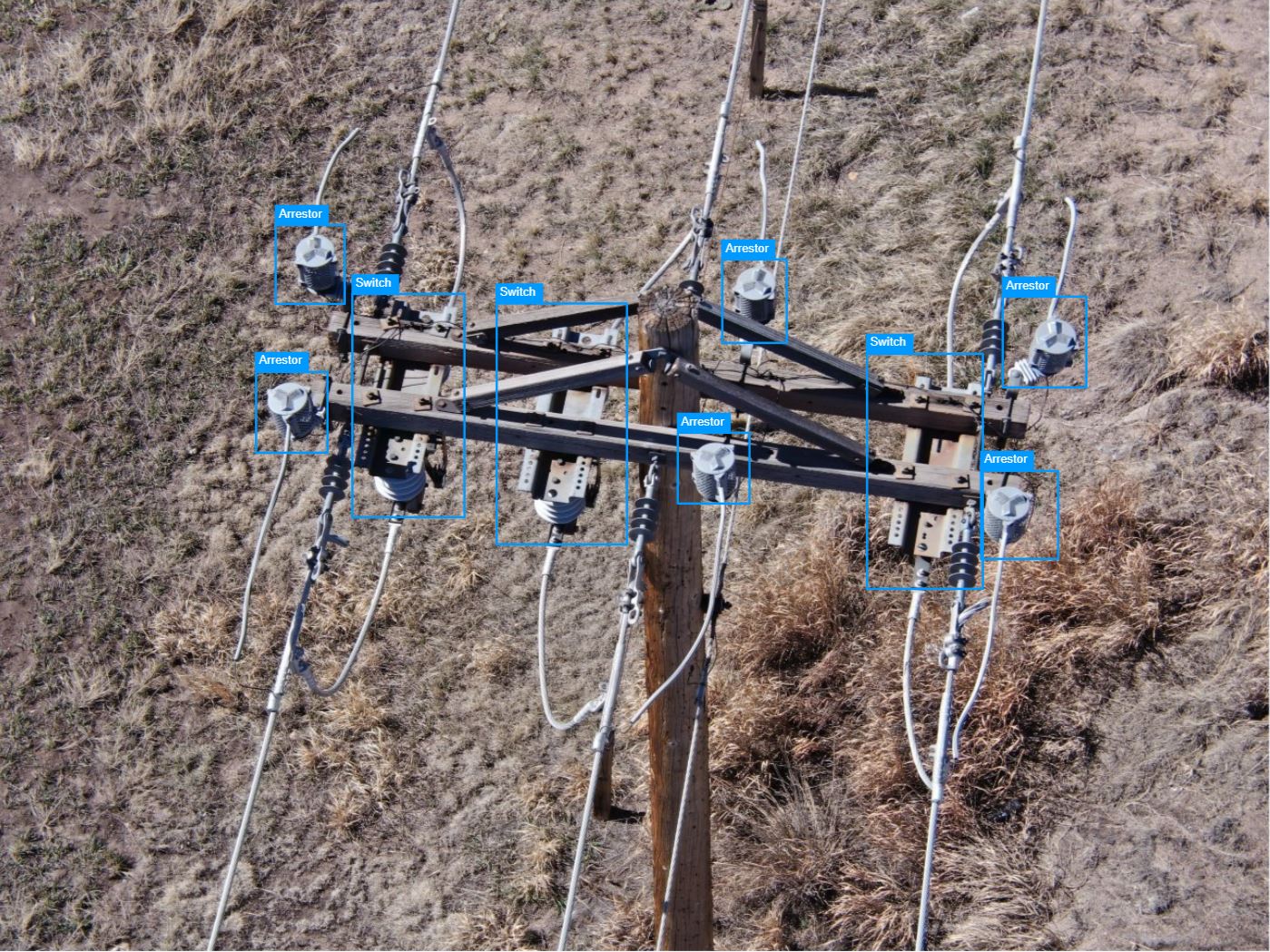 Right-of-Way Multispectral Analysis example